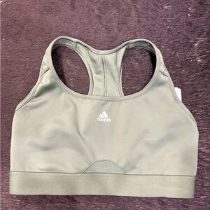 Adidas Women's Sage Green Sports Bra